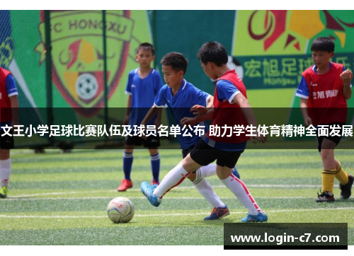 文王小学足球比赛队伍及球员名单公布 助力学生体育精神全面发展
